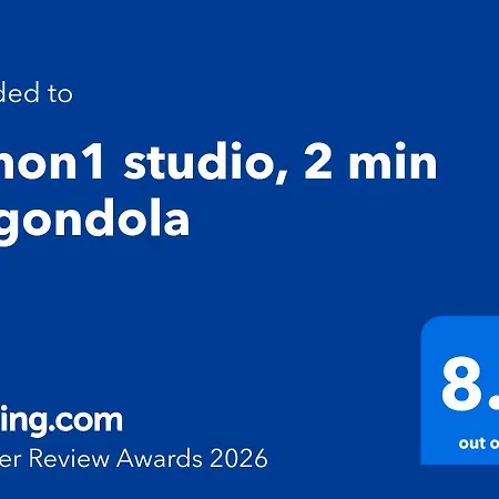 Simon1 Studio, 2 Min To Gondola Banszko